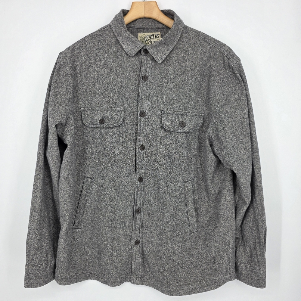Grayers Outdoor Garment Cold Weather Rated Jacket Gray XL.